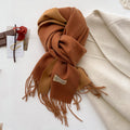 Reversible Fringe Scarf - DippedShop Wholesale - #2339