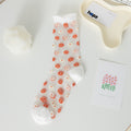 Flower Mesh Ruffle Socks - DippedShop Wholesale - #1299