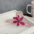 Fresh Big Flower Large Acetate Hair Claw 8AS6HCP277L