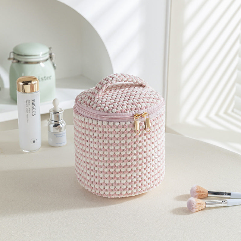 Velvet Travel Makeup Bag - DippedShop Wholesale - #0723