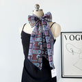 Polka Dots Striped Scarf - DippedShop Wholesale - #2307