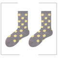 Polka Dot Slouch Crew Socks - DippedShop Wholesale - #3123