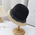 Color Block Straw Hat - DippedShop Wholesale - #4883