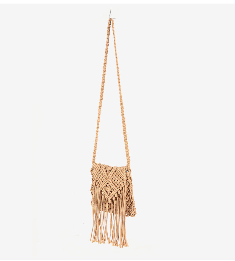 Boho Handmade Crossbody Bag - DippedShop Wholesale - #4899