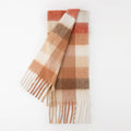 Colorful Plaid Tassel Warm Scarf 6W6NSW275