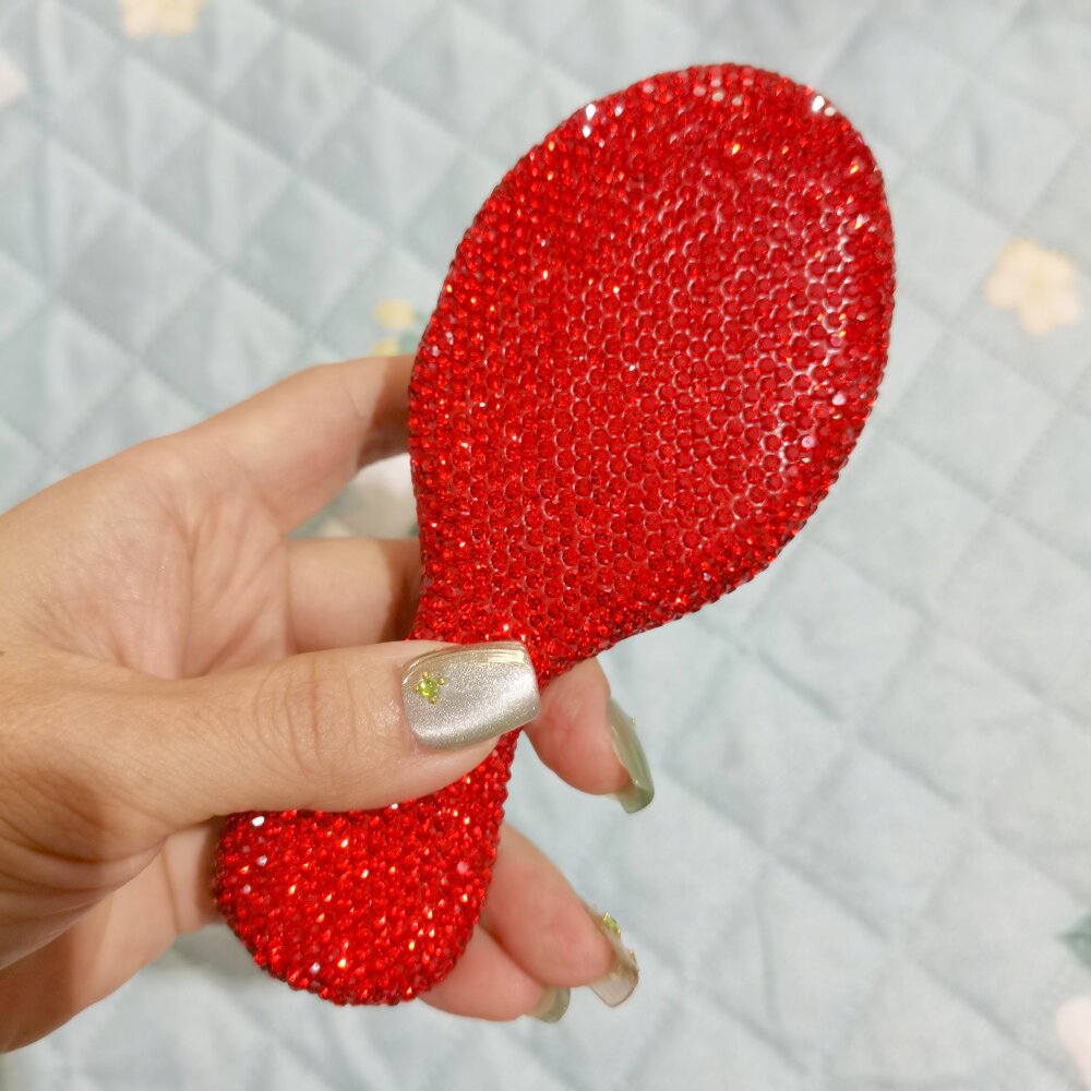 Glitter Rhinestonr Anti-Static Cushion Hair Brush 6C5CB164