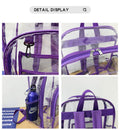 Minimalist Transparents PVC Waterproof Backpack 6S10BBG1477
