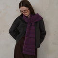 Vintage Gradient Knit Wool Blend Scarf 6W6NSW299