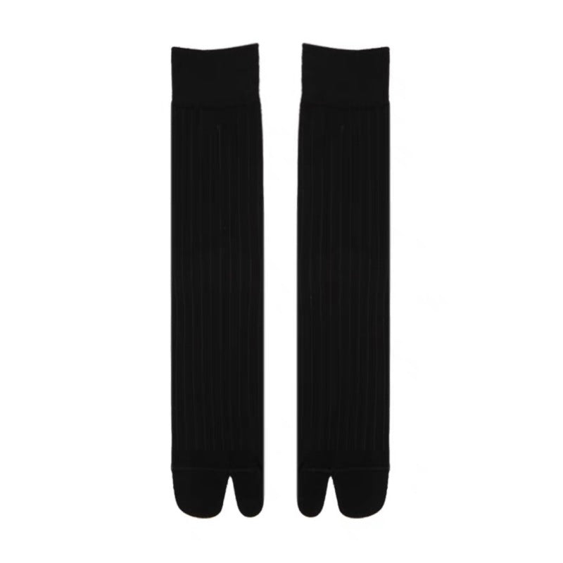 Vertical Stripe Split-Toe Socks - DippedShop Wholesale - #0531