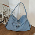 Chic Denim Large Capacity Shoulder Bag 6W10BBG1352
