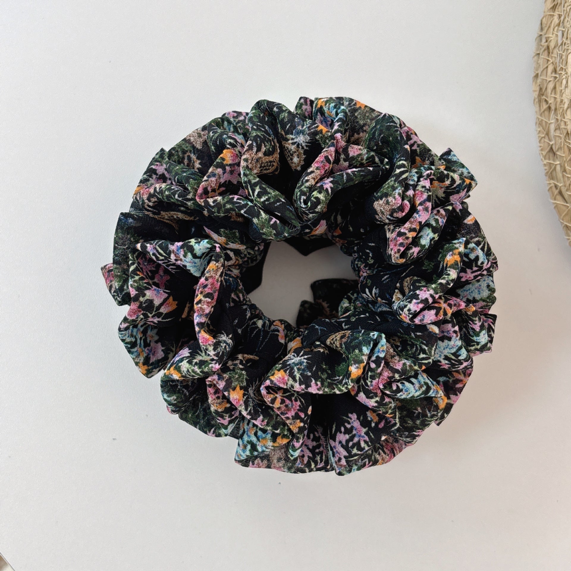 Leopard Print Hair Scrunchie - DippedShop Wholesale - #6019