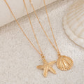 2 Pcs Minimalist Starfish Shel - DippedShop Wholesale - #2147