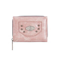 Stylish Metal Rivet PU Coin Purse Wallet 6S10BWB146