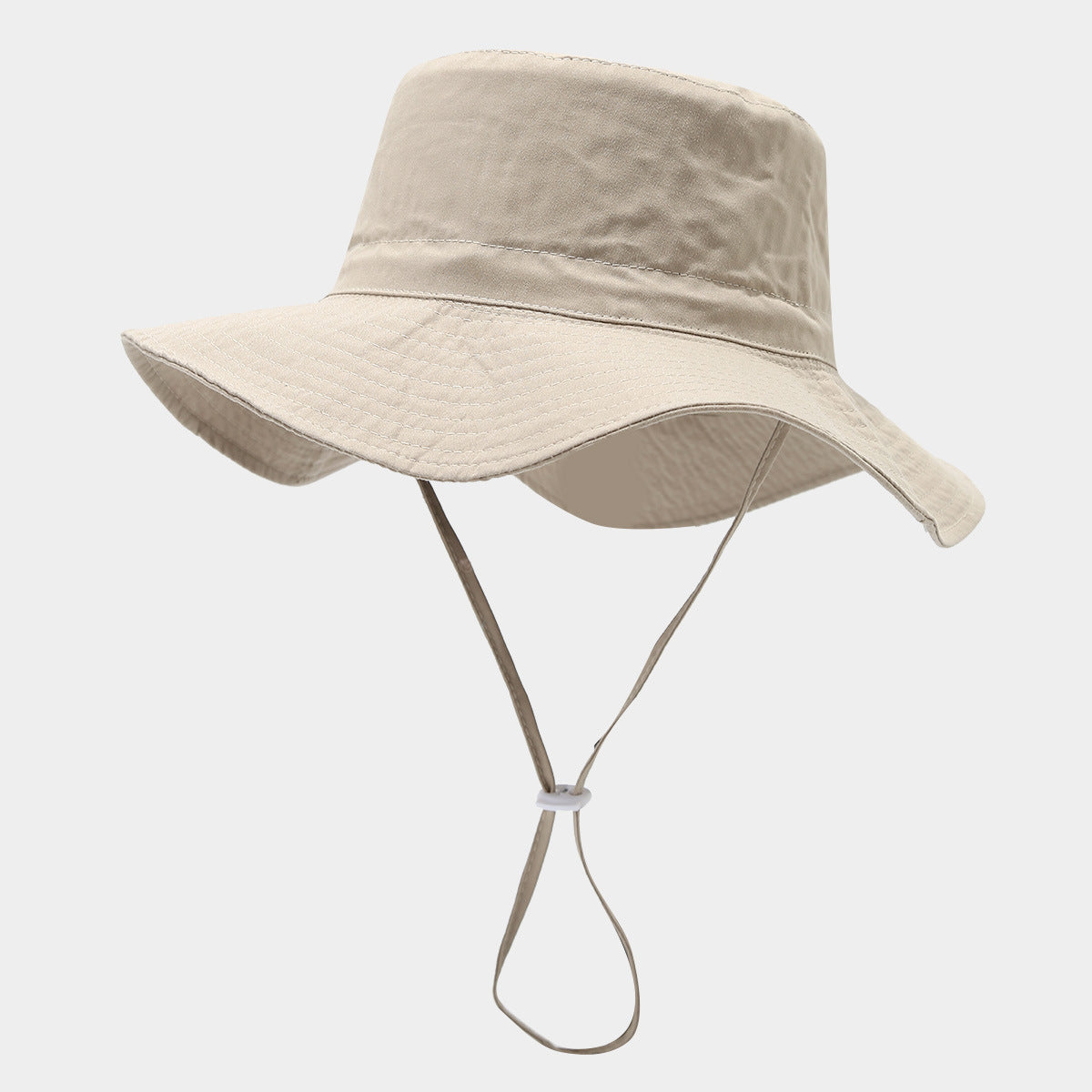 Simple Large Wide Brim Solid Color Bucket Hat 8BK6HAT173T