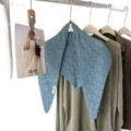 Crochet Knit Triangle Scarf - DippedShop Wholesale - #2387