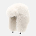 Fashion Solid Color Fuzzy Faux Fur Trapper Hat 6W6HAT530