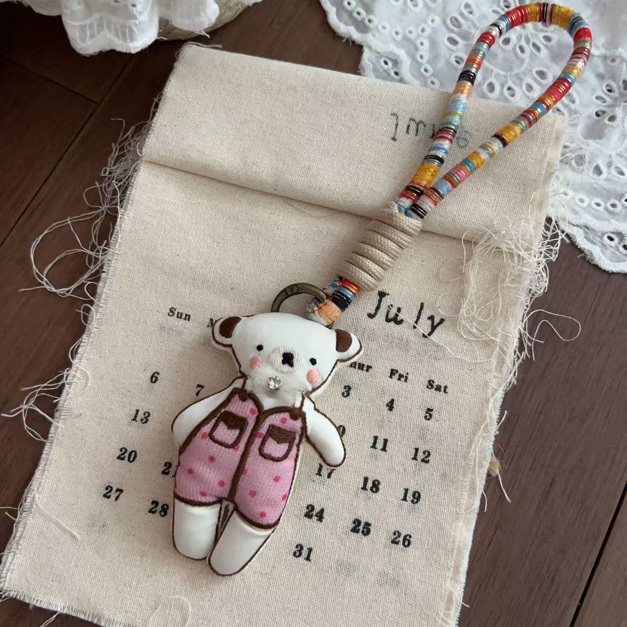 Cute Belly Lamb Doll Keychain Bag Charm 6W10BBC426