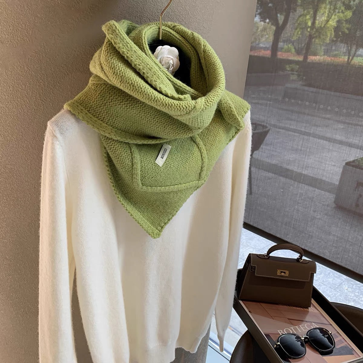 Warm Knit Scarf - DippedShop Wholesale - #3939