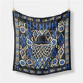 Fashion Abstract Print Versatile Square Silk Scarf 8BW6NSI14