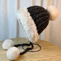 Faux Fur Pom Knit Beanie - DippedShop Wholesale - #8387