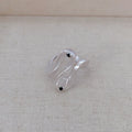 Retro Exaggerated Wave-Shape Open Ring 8ZA6JRG149L