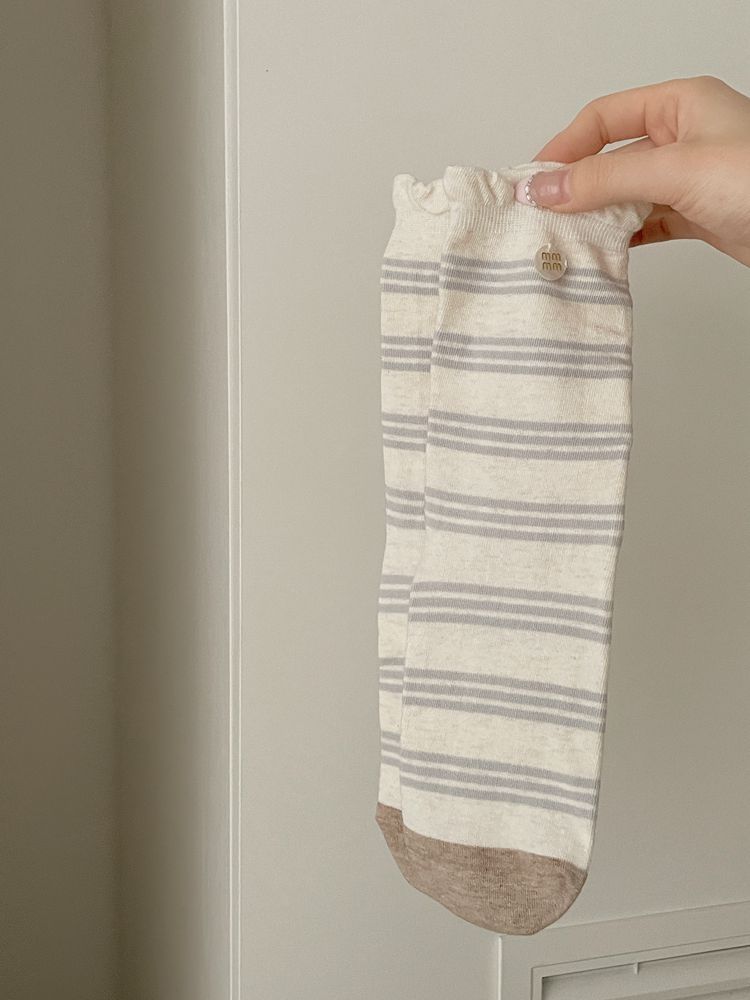 Vintage Jacquard Slouch Socks - DippedShop Wholesale - #9923