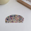Checkered Half-Moon Combs - DippedShop Wholesale - #0819