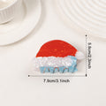Cute Cartoon Christmas Gingerbread Hair Claw 6W6HCP1614