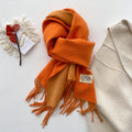 Reversible Fringe Scarf - DippedShop Wholesale - #8499