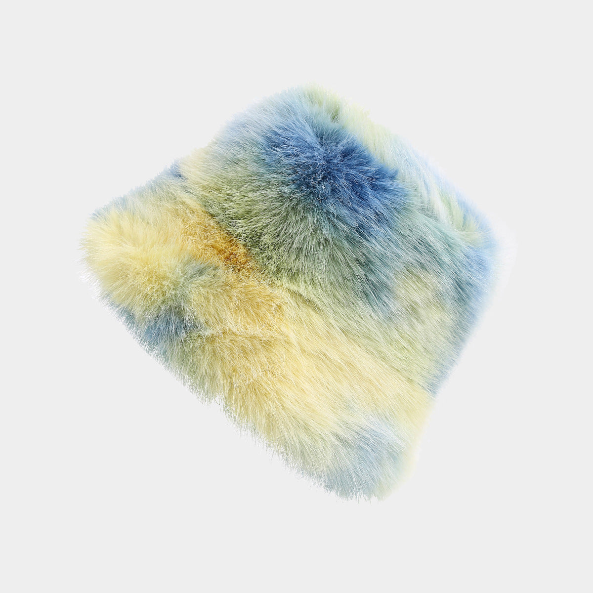 Vintage Fluffy Plush Thick Warm Bucket Hat 6W6HAT535