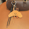 Creative Plush Croissant Pendant Keychain Bag Charm 6W10BBC372