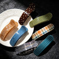 Retro Polka Dot Curved Duckbill Hair Clip 6W6HCP1641