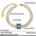 Fashion Gold Plated Cubic Zirc - DippedShop Wholesale - #7107