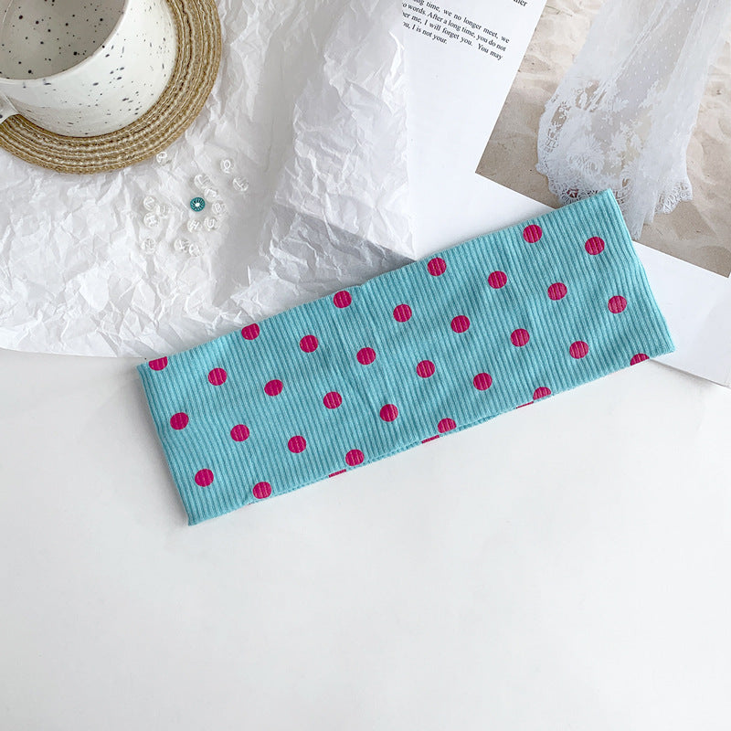 Knit Elastic Headband - DippedShop Wholesale - #5427