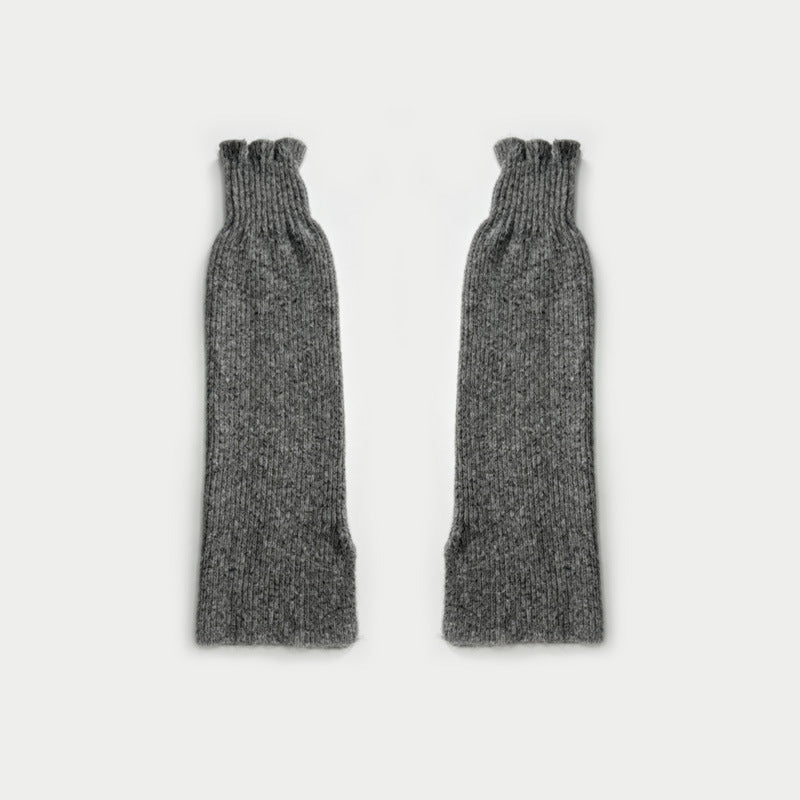 Trendy Wool-Blend Knit Slouch Leg Warmers 6W8FSO873