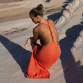 Sexy Backless Swim Cover Up - DippedShop Wholesale - #9315