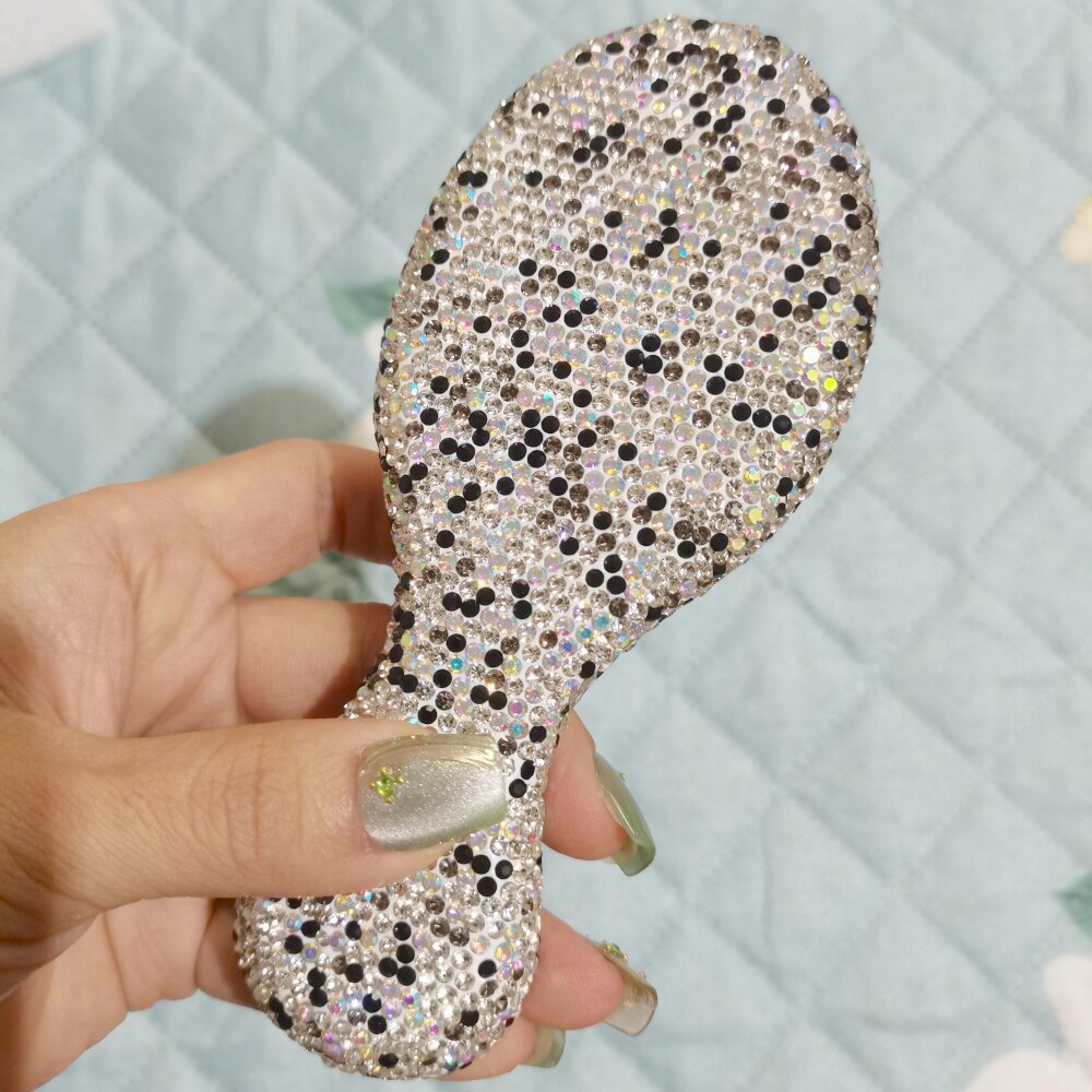 Glitter Rhinestonr Anti-Static Cushion Hair Brush 6C5CB164