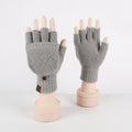 Convertible Flap Fingerless Mittens - DippedShop Wholesale - #5699
