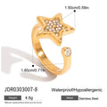 Cubic Zirconia Open Ring - DippedShop Wholesale - #8755