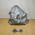 Stylish Solid Color Soft Leather Underarm Bag 6W10BBG2012