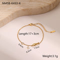 Delicate Gold-Tone Zircon Star - DippedShop Wholesale - #2995