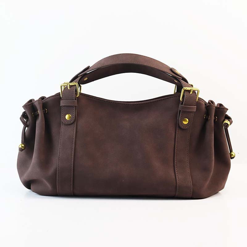 Distressed Ruched Casual Versatile Multi Color Dumpling Bag 6W10BBG1874