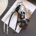 Cute PU Bear Pendant Keychain Bag Charm 6W10BBC375