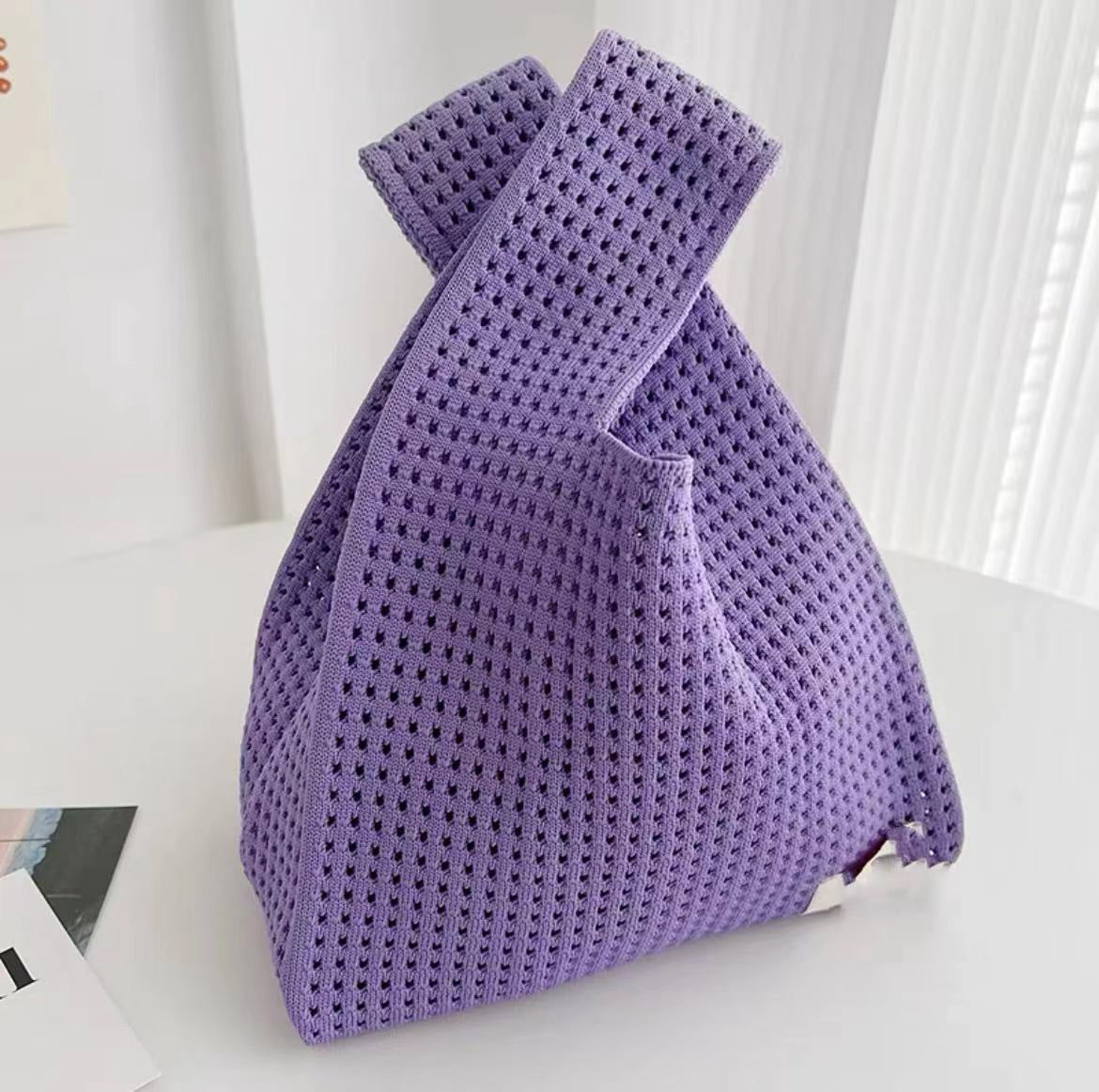 Hollow Knit Handbag - DippedShop Wholesale - #4451