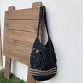 Vintage Straw Crochet Bag - DippedShop Wholesale - #3939