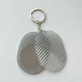 Simple Solid Color Oval Portable Hair Combs MK2BLM6C5CB86