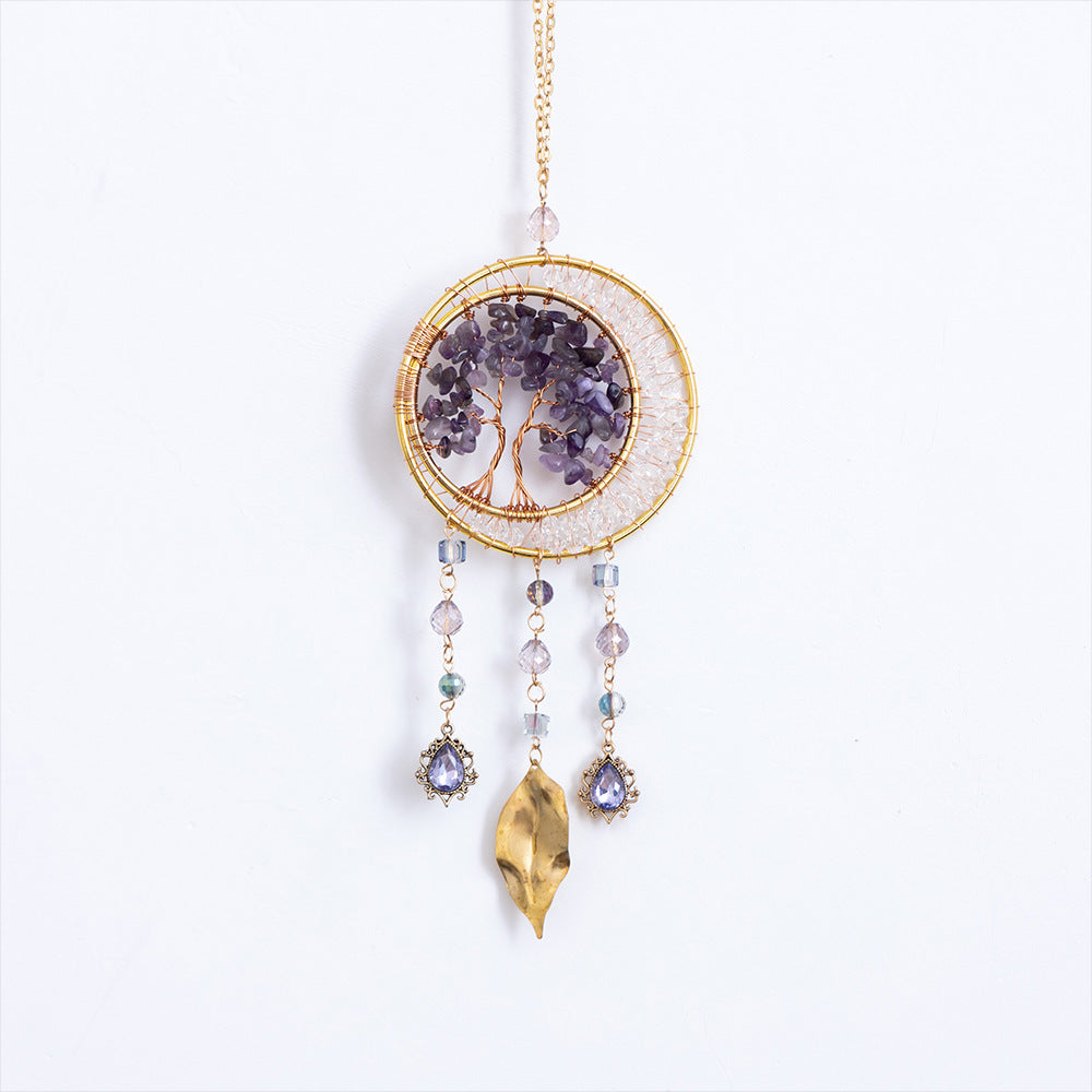 Leaf Crystal Suncatcher - DippedShop Wholesale - #9235