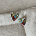Heart Stud Earrings - DippedShop Wholesale - #1971