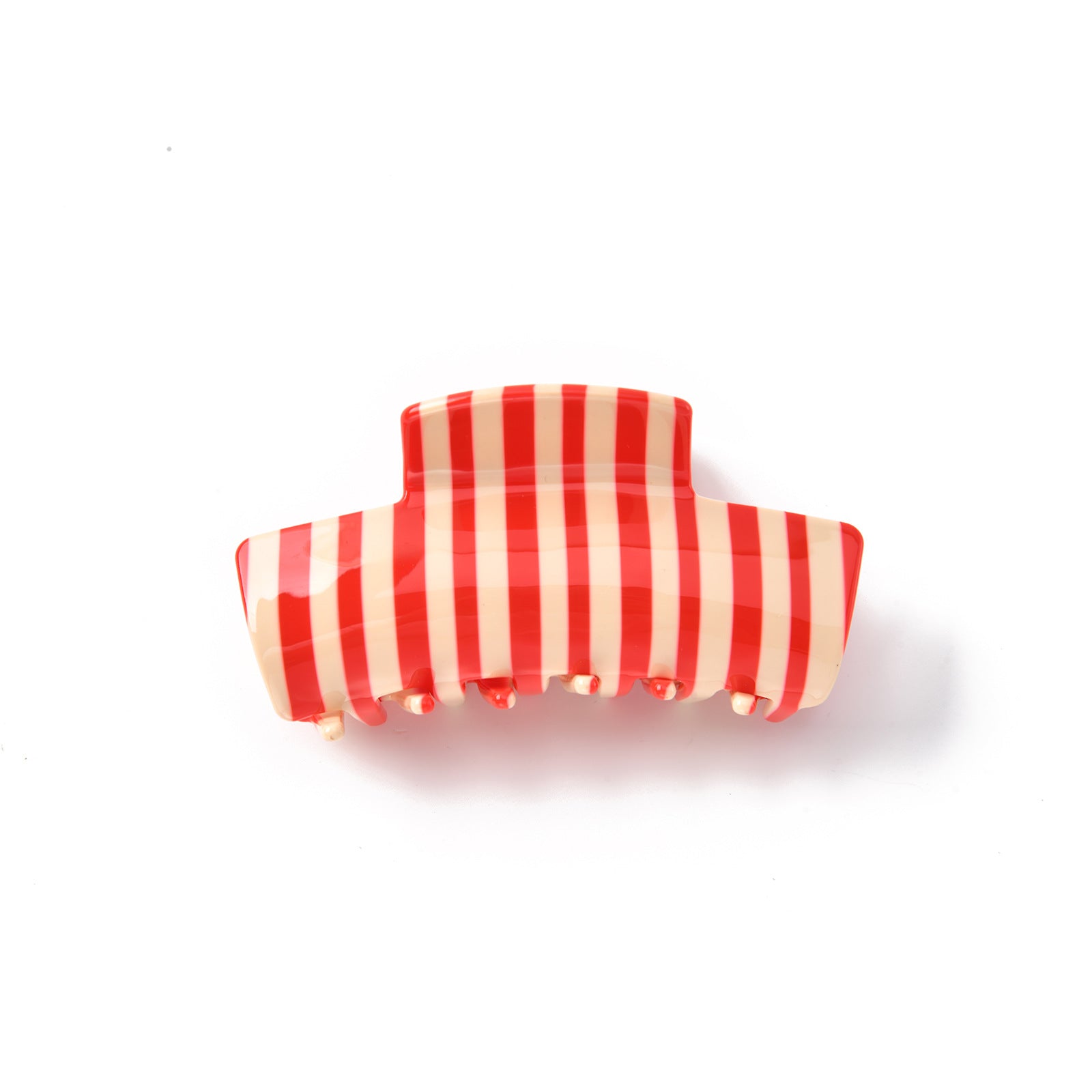 Minimalist Striped Color Block Non Slip Hair Claw 8AS6HCP255T