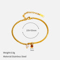 Elegant Pearl Gold Plated Chain Bracelet 6W6JBR526